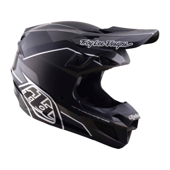 Casque cross Troy Lee Designs 2027 SE5 Polycarbonate Stand - Noir