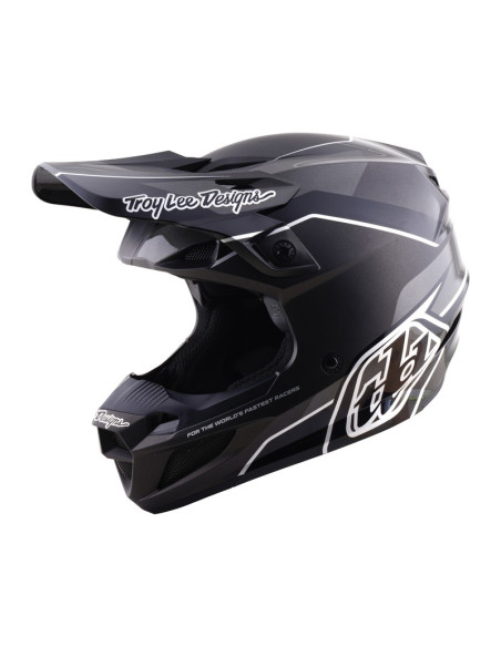 Casque cross Troy Lee Designs 2027 SE5 Polycarbonate Stand - Noir