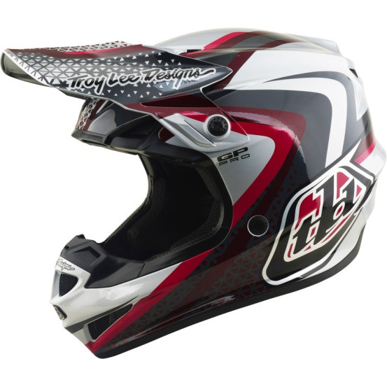 Casque cross Troy Lee Designs 2027 GP Pro Slides - Gris