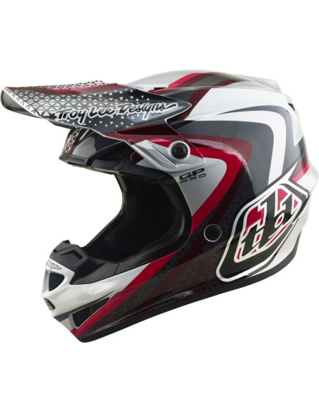 Casque cross Troy Lee Designs 2027 GP Pro Slides - Gris