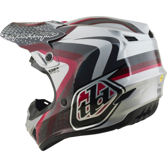 Casque cross Troy Lee Designs 2027 GP Pro Slides - Gris