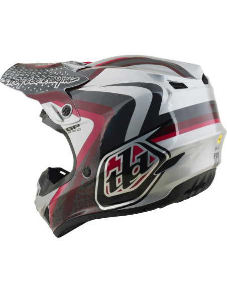 Casque cross Troy Lee Designs 2027 GP Pro Slides - Gris