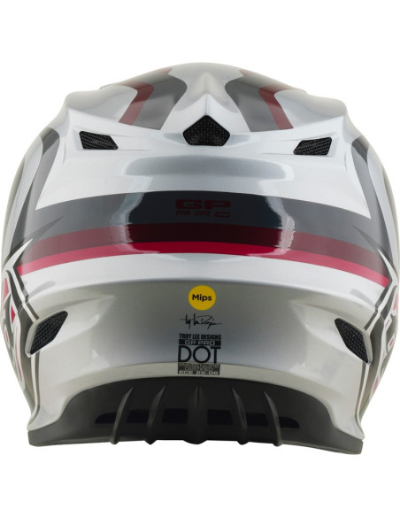Casque cross Troy Lee Designs 2027 GP Pro Slides - Gris