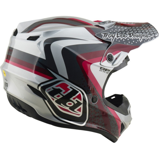 Casque cross Troy Lee Designs 2027 GP Pro Slides - Gris