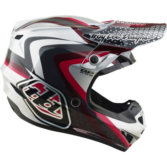 Casque cross Troy Lee Designs 2027 GP Pro Slides - Gris