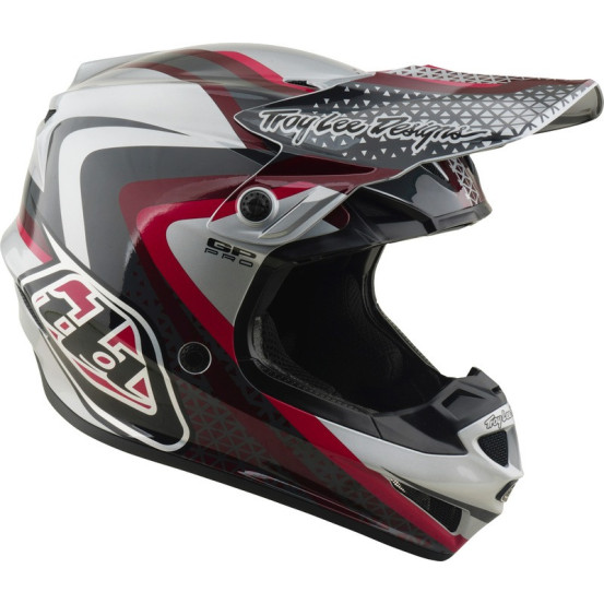 Casque cross Troy Lee Designs 2027 GP Pro Slides - Gris