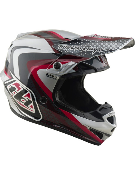 Casque cross Troy Lee Designs 2027 GP Pro Slides - Gris