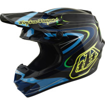 Casque cross enfant Troy Lee Designs 2027 GP Pro Pulse - Noir Jaune fluo