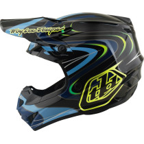 Casque cross enfant Troy Lee Designs 2027 GP Pro Pulse - Noir Jaune fluo 2