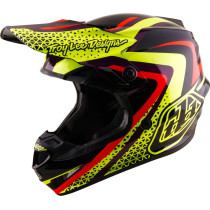 Casque cross enfant Troy Lee Designs 2027 GP Pro Slides - Noir Jaune