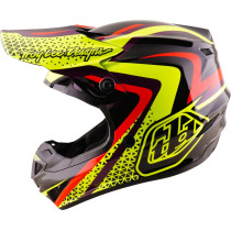 Casque cross enfant Troy Lee Designs 2027 GP Pro Slides - Noir Jaune 2