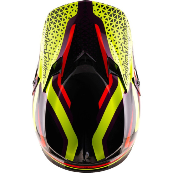 Casque cross enfant Troy Lee Designs 2027 GP Pro Slides - Noir Jaune