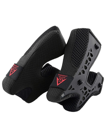 Mousses de joues de casque Troy Lee Designs SE5 Composite - Noir