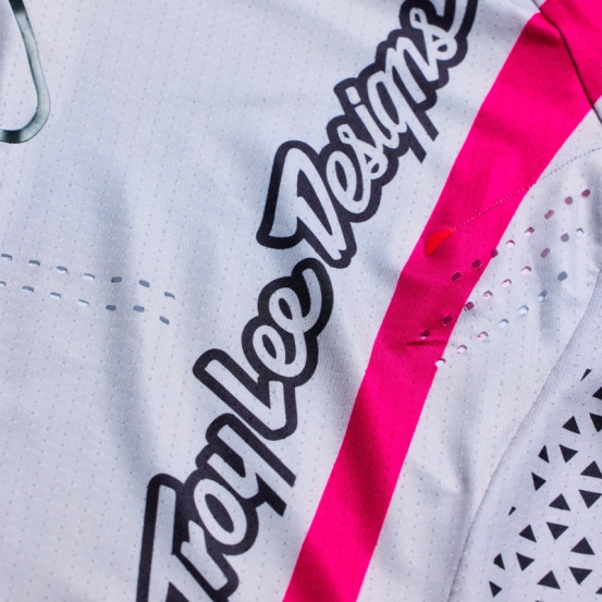 Maillot cross Troy Lee Designs 2027 SE Ultra Aura - Titane
