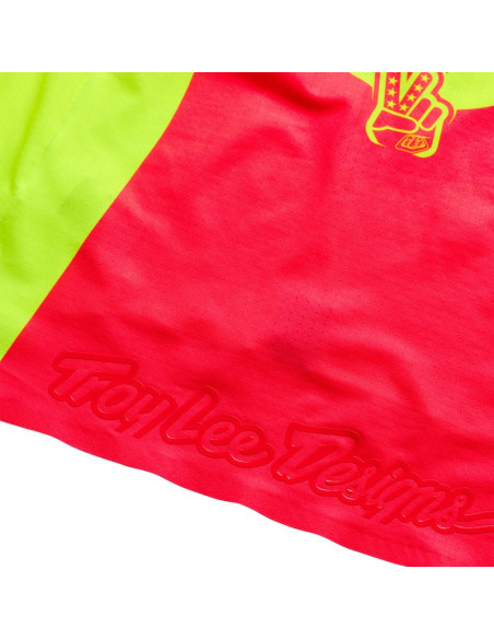 Maillot cross Troy Lee Designs 2027 SE Ultra Aura - Jaune fluo