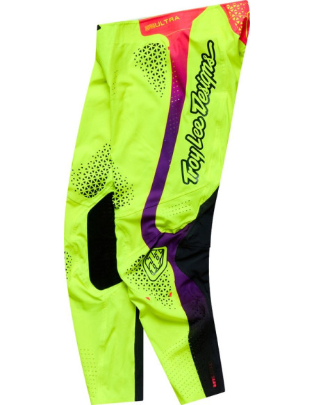 Pantalon cross Troy Lee Designs 2027 SE Ultra Aura - Jaune fluo