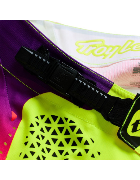 Pantalon cross Troy Lee Designs 2027 SE Ultra Aura - Jaune fluo