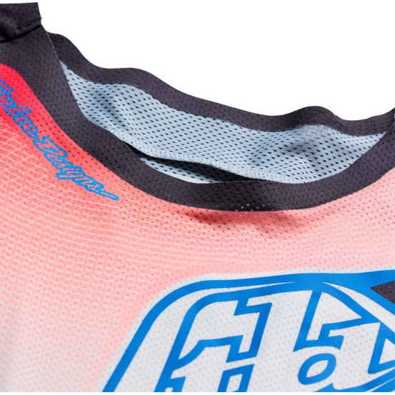 Maillot cross Troy Lee Designs 2027 SE Pro Wander - Blanc Gris métal