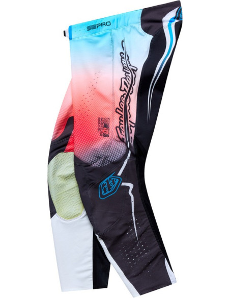 Pantalon cross Troy Lee Designs 2027 SE Pro Wander - Blanc Gris métal