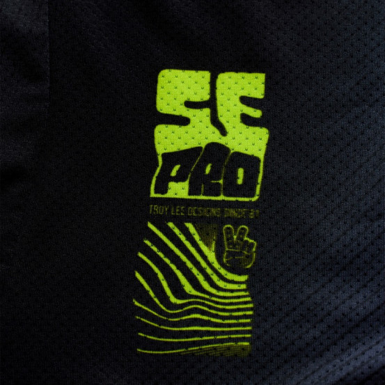 Maillot cross Troy Lee Designs 2027 SE Pro Wander - Noir Violet néon