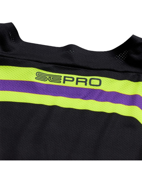 Maillot cross Troy Lee Designs 2027 SE Pro Wander - Noir Violet néon