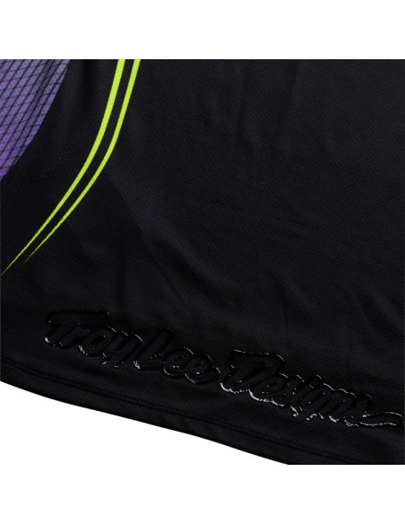Maillot cross Troy Lee Designs 2027 SE Pro Wander - Noir Violet néon