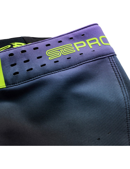 Pantalon cross Troy Lee Designs 2027 SE Pro Wander - Noir Violet néon