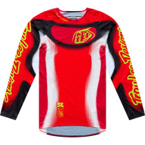 Maillot cross Troy Lee Designs 2027 SE Pro Illusion - Rouge Noir