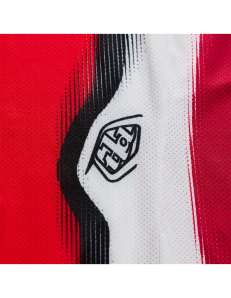 Maillot cross Troy Lee Designs 2027 SE Pro Illusion - Rouge Noir