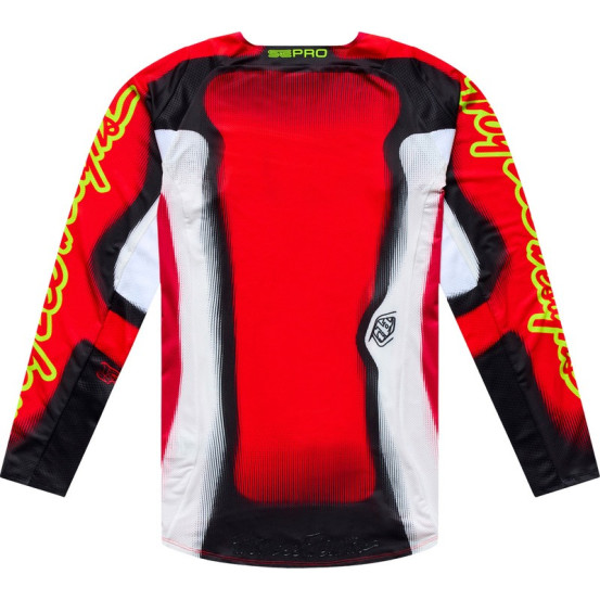 Maillot cross Troy Lee Designs 2027 SE Pro Illusion - Rouge Noir