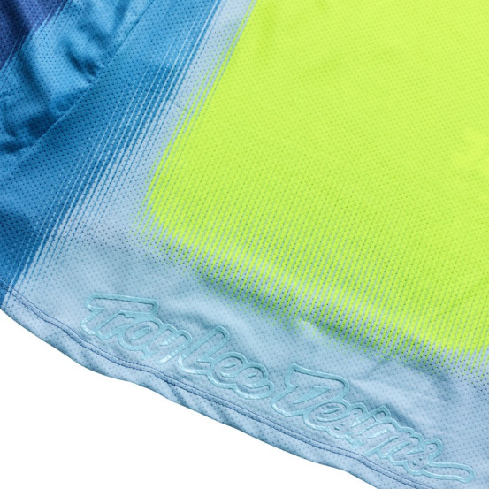 Maillot cross Troy Lee Designs 2027 SE Pro Illusion - Ardoise Jaune fluo