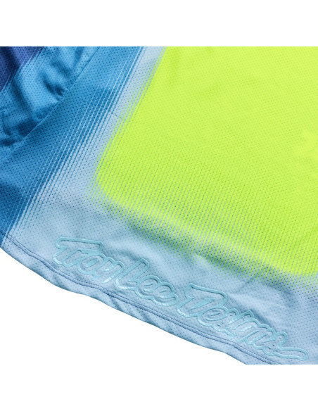 Maillot cross Troy Lee Designs 2027 SE Pro Illusion - Ardoise Jaune fluo
