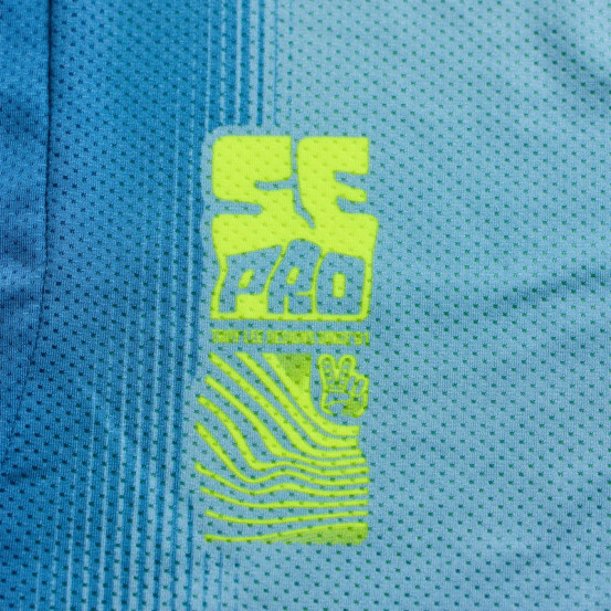 Maillot cross Troy Lee Designs 2027 SE Pro Illusion - Ardoise Jaune fluo