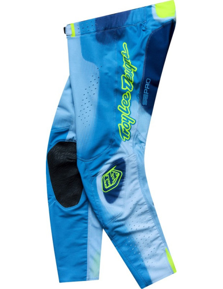 Pantalon cross Troy Lee Designs 2027 SE Pro Illusion - Ardoise Jaune fluo