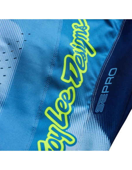Pantalon cross Troy Lee Designs 2027 SE Pro Illusion - Ardoise Jaune fluo