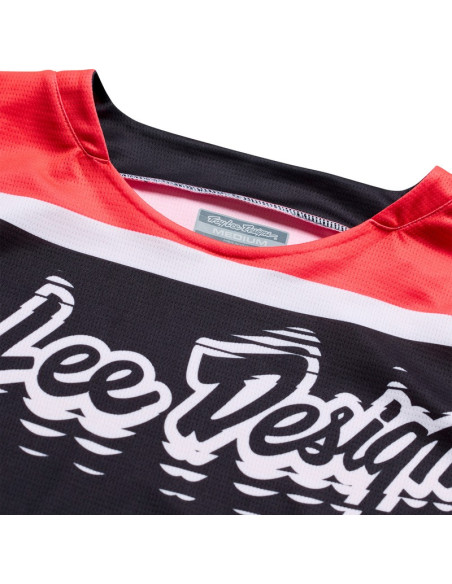 Maillot cross Troy Lee Designs 2027 GP Pro Stagger - Noir Rouge