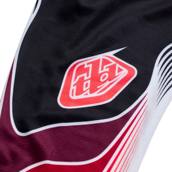 Maillot cross Troy Lee Designs 2027 GP Pro Stagger - Noir Rouge