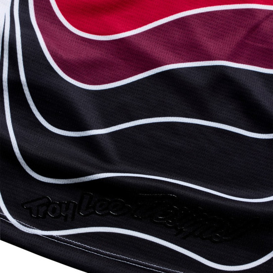 Maillot cross Troy Lee Designs 2027 GP Pro Stagger - Noir Rouge