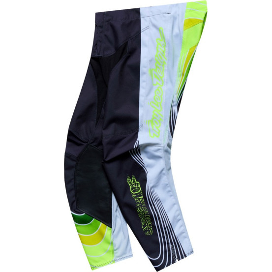 Pantalon cross Troy Lee Designs 2027 GP Pro Stagger - Gris métal Jaune néon