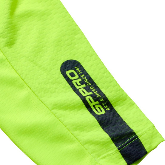 Maillot cross Troy Lee Designs 2027 GP Pro Imprint - Gris Jaune fluo