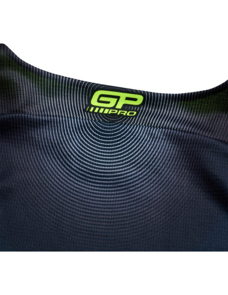 Maillot cross Troy Lee Designs 2027 GP Pro Imprint - Gris Jaune fluo