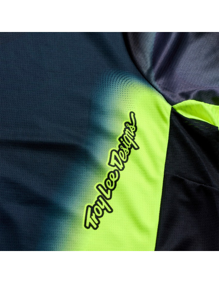 Maillot cross Troy Lee Designs 2027 GP Pro Imprint - Gris Jaune fluo