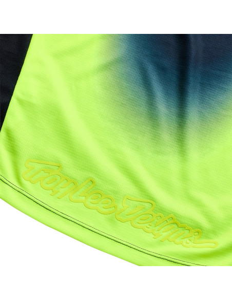 Maillot cross Troy Lee Designs 2027 GP Pro Imprint - Gris Jaune fluo
