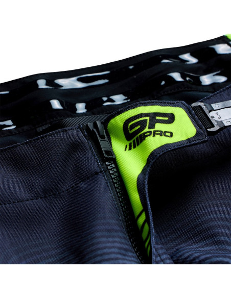 Pantalon cross Troy Lee Designs 2027 GP Pro Imprint - Gris Jaune fluo
