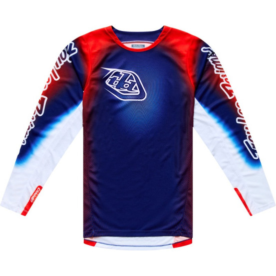 Maillot cross Troy Lee Designs 2027 GP Pro Imprint - Bleu Orange