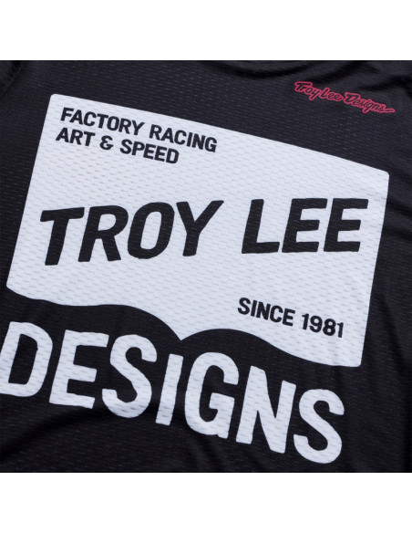 Maillot cross Troy Lee Designs 2027 GP Pro Air Locked - Noir