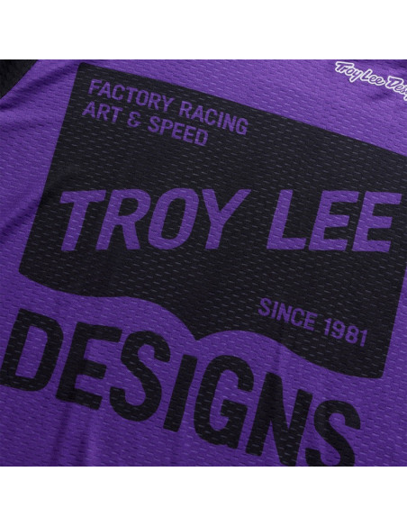 Maillot cross Troy Lee Designs 2027 GP Pro Air Locked - Violet néon