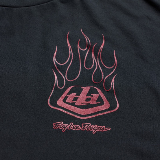Maillot cross Troy Lee Designs 2027 Ruckus Offroad Flamz - Carbone