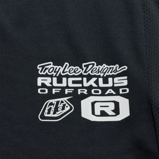 Maillot cross Troy Lee Designs 2027 Ruckus Offroad Flamz - Carbone