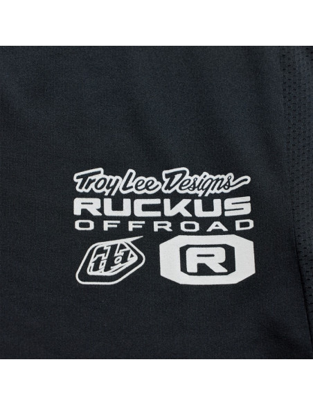 Maillot cross Troy Lee Designs 2027 Ruckus Offroad Flamz - Carbone